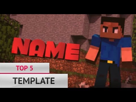 ️ TOP 5 MINECRAFT INTRO TEMPLATES [C4D/AE] ️ - YouTube