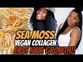 Extreme Hair Growth With Sea Moss: Vegan Collagen | Natural Hair