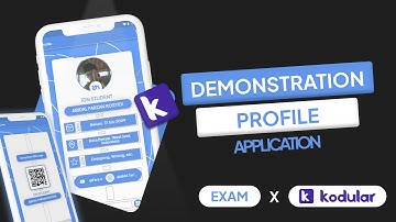Demonstrate Profile App Application with Kodular | EXAM