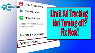 Limit Ad Tracking Not Turning off on iPhone? Fix Now