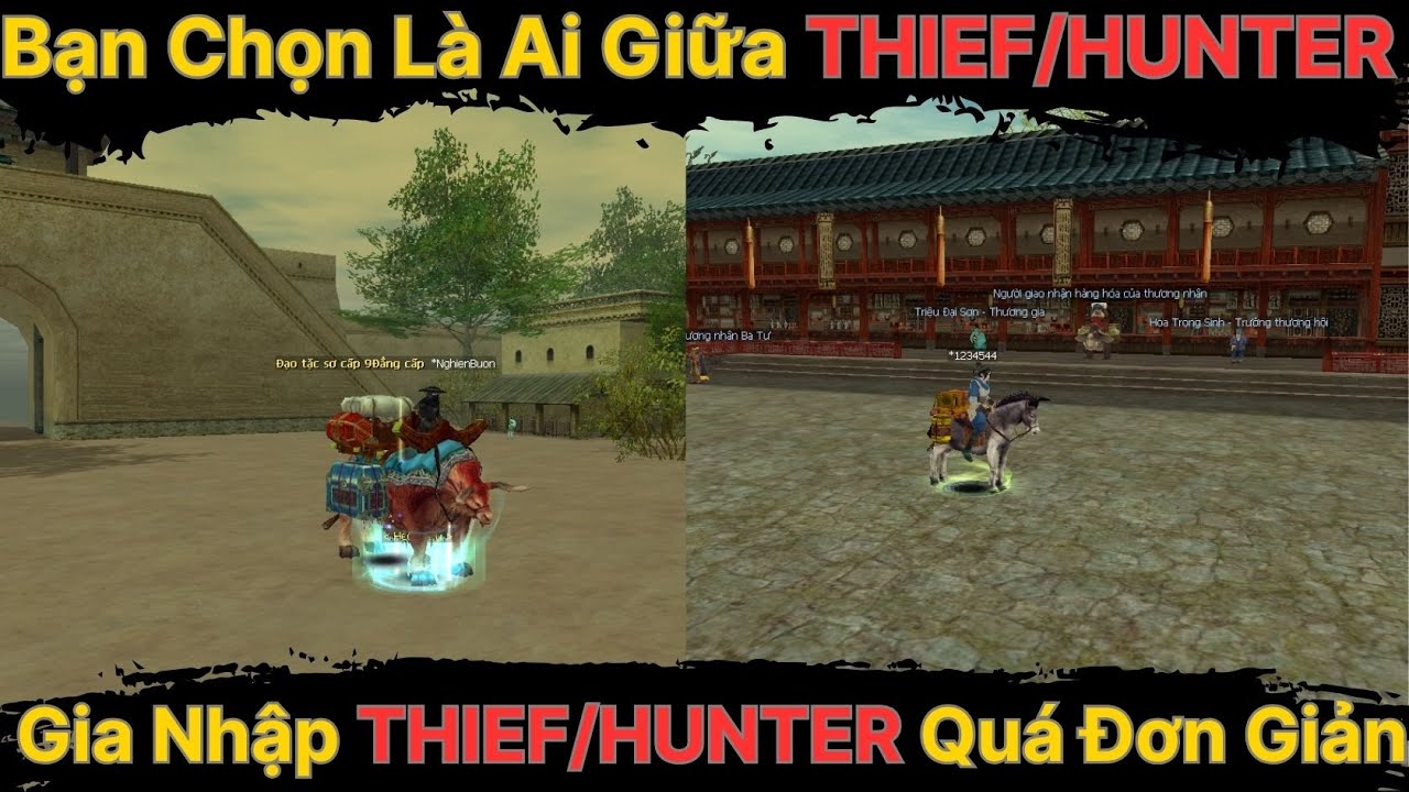 3 Bước Đơn Giản Gia Nhập THIEF/HUNTER Tại SROF17
