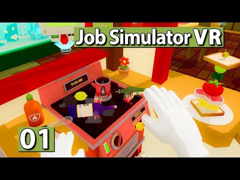 Job Simulator | als Koch in virtueller Realität ► #01 Virtual Reality Gameplay deutsch german