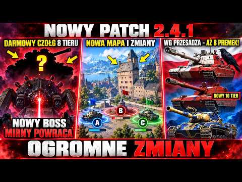FREE TIER 8 TANK and SPIDER BOSS in MIRNY! NEW MAP and MODE! WG OVERDOES IT with PREMIUMS - PATCH...