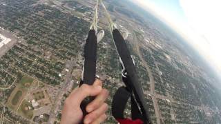 Skydiver Loses Parachute During Flight