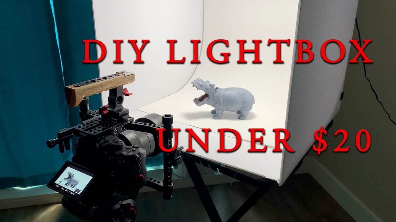 Holly G Hats DIY Lightbox For  Product Photography