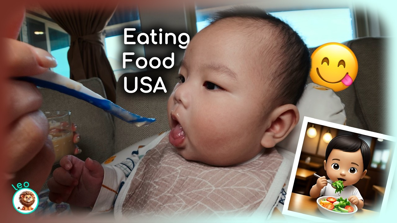 Leo’s back in the US—safe to eat again!