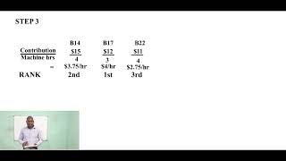 Limiting Factor Analysis - Management Accounting
