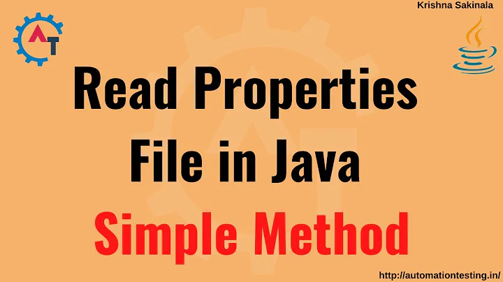 Read Properties File Using ResourceBundle Class | Properties File in Java | Java Interview Questions