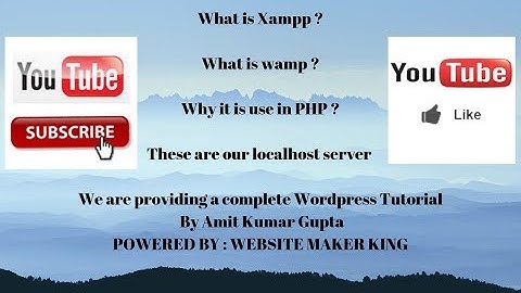 what is xampp ? | What is Wamp ? | How it use In Php  | Hindi
