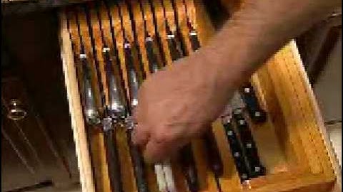 Expandable Knife Drawer Organizer, Item #133