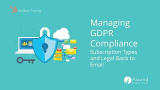 Hubspot Training Maintaining Gdpr Compliance Hubspot Training Maintaining Gdpr Compliance