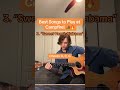 Best Songs to Play at a Campfire! 🎸 #guitartok #beginnerguitar #guitarlesson #guitartutorial