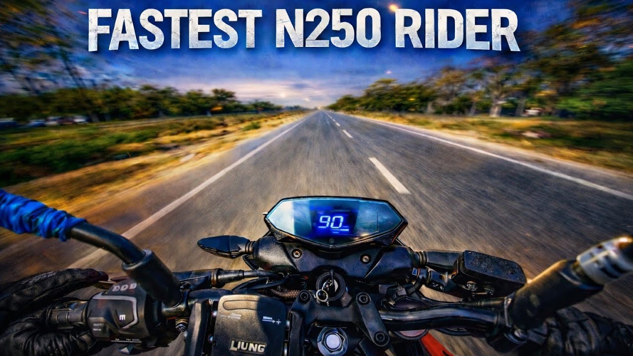 Bajaj N250 Gone Wild 🔥 | Fastest Indian Rider Part-2