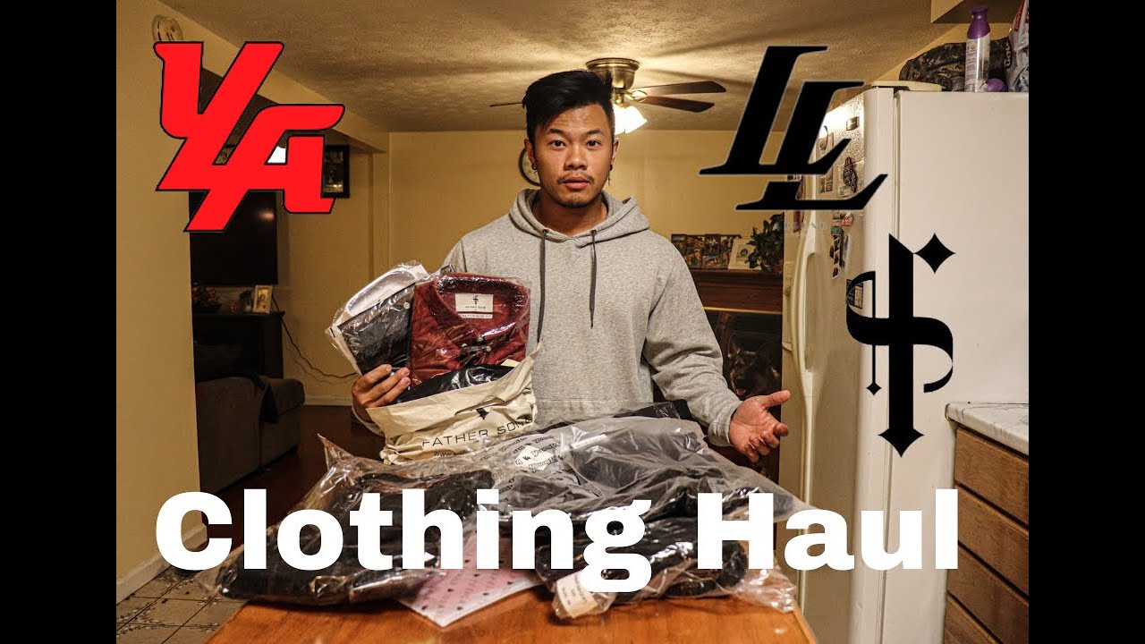 CLOTHING HAUL || LEGEND LONDON || FATHER SONS || YOUNG LA