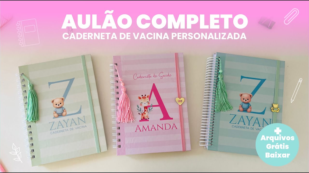 Passo a Passo Completo de Caderneta de Vacina Personalizada de forma Prática!