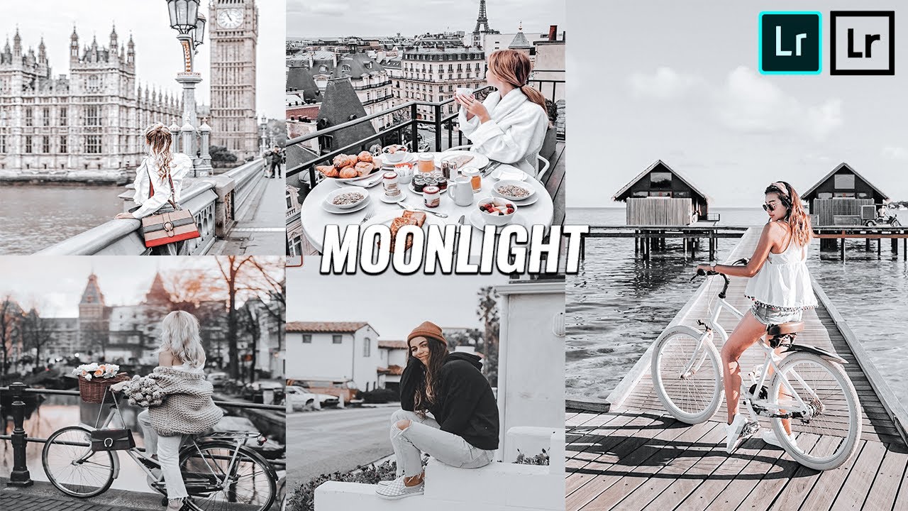Moonlight Preset - Silver Preset | Tutorial Lightroom Mobile | Free Lightroom Mobile Preset