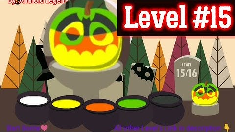 Boo! Factory balls Level 15 Android iOS walkthrough solution A Bart bonte game