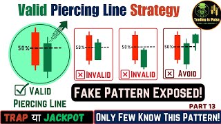 piercing line candlestick pattern | piercing line pattern explained #candlestick