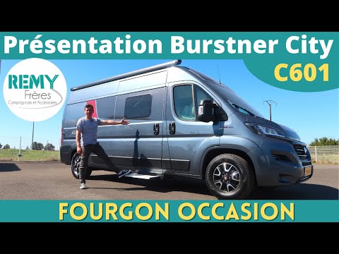 DISPONIBLE : FOURGON OCCASION 2019 BURSTNER City Car C601 *Instant Camping-Car*