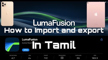 How to improve and export on lumafusion in Tamil #Tamil #lumafusion