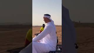 Worlds Tallest Man, Sultan Kosen Visits Dubai