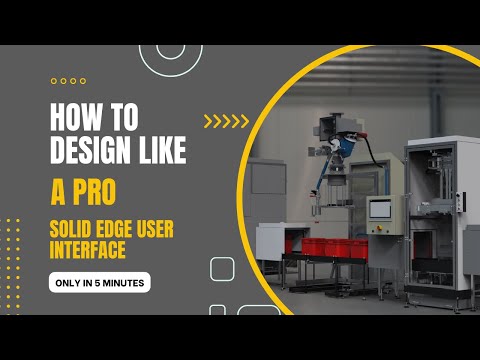 Solid Edge 2022  user interface