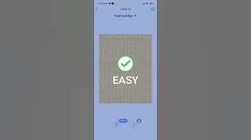 EASY GAME – BRAIN TEST LEVEL 73 FIND NUMBER 9