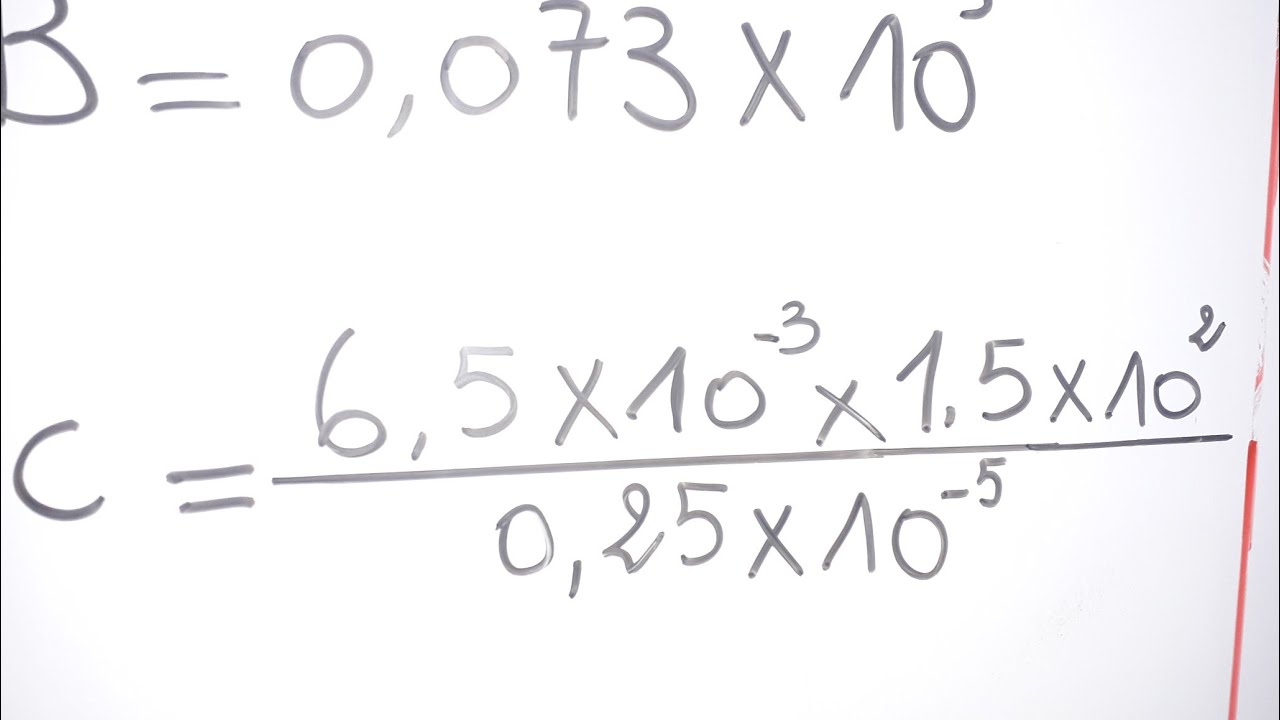 رياضيات-أسهل طريقة لفهم الكتابة العلمية للثالثة والرابعة متوسط