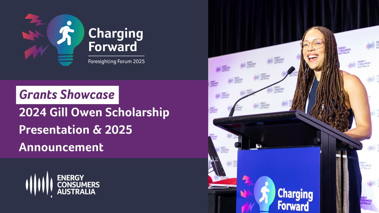 Foresighting Forum 2025: Gill Owen Scholarship Presentation & Announcement
