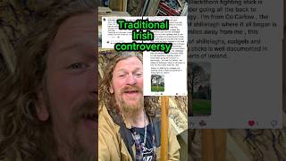 Traditional Irish controversy over a stick. #traditional #irish #shillelagh #custom #woodworking