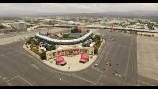 Download Lagu A quick flight around Angel Stadium of Anaheim MP3