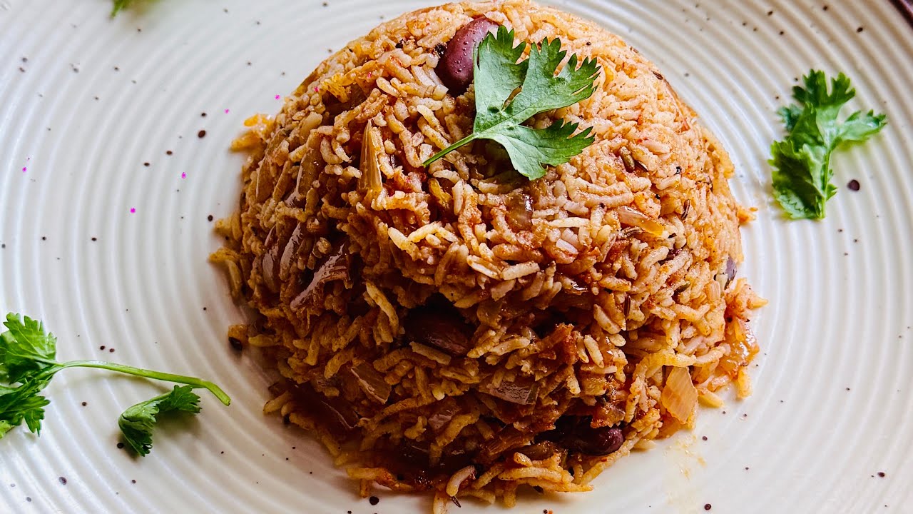 Rajma pulao | Lunch Recipe | Kidney beans pulav Recipe | Cook with nandu