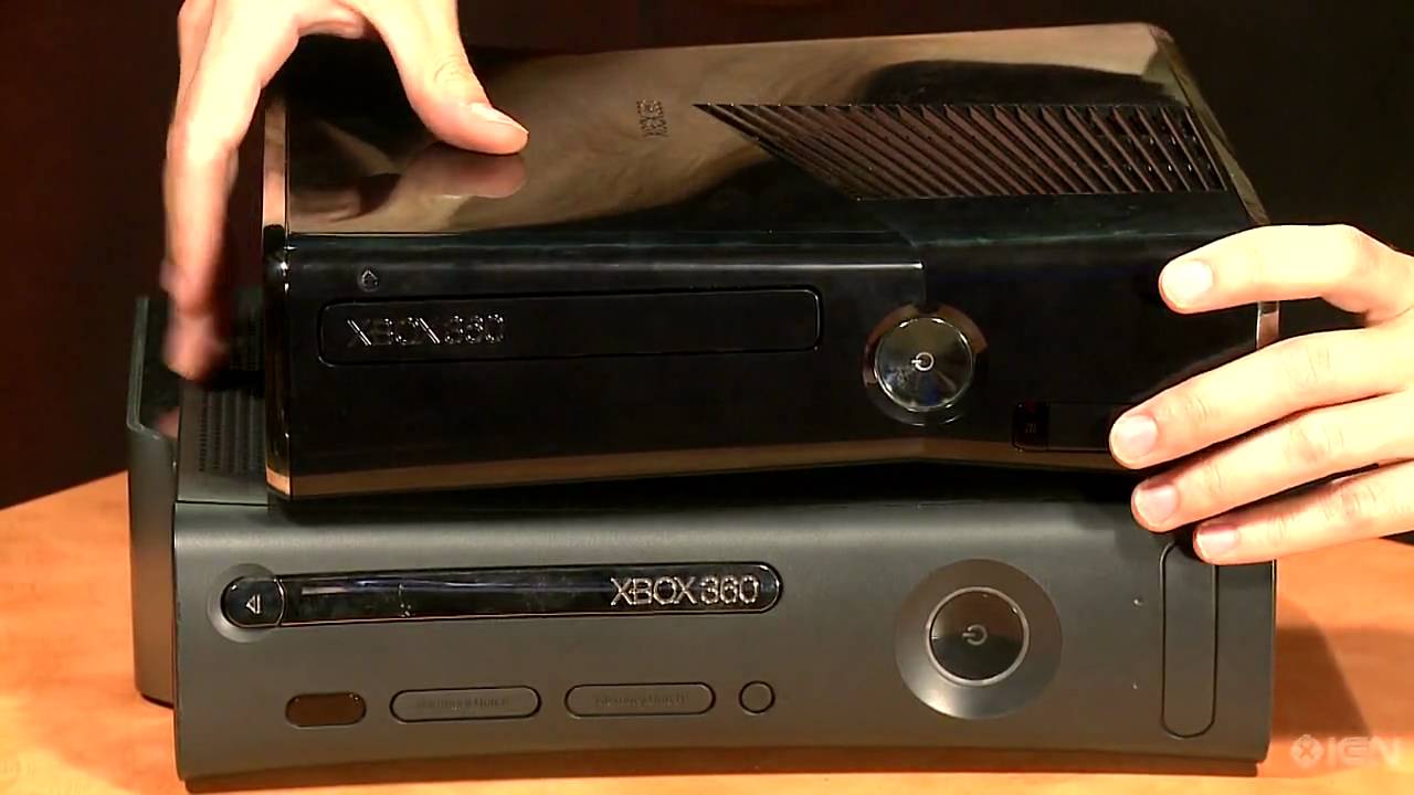 Xbox 360 Slim Comparison: New Vs. Old - YouTube