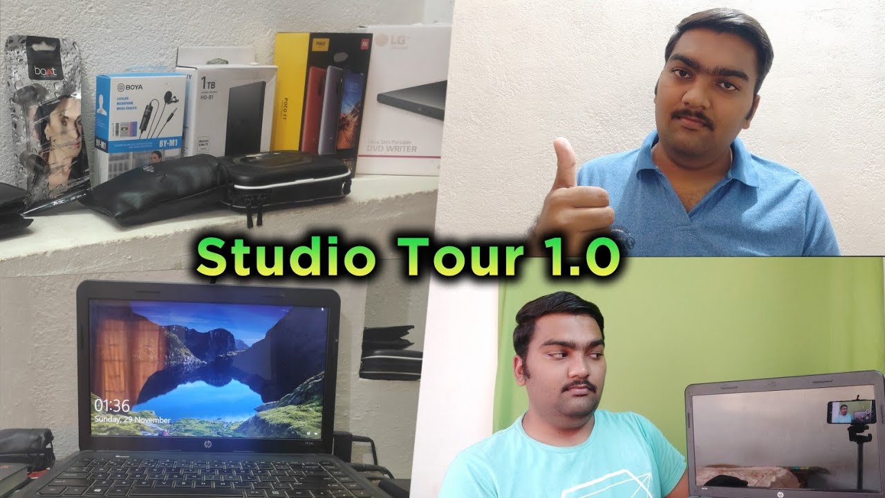 My Studio Tour 1.0 | Geekyragul |  2020 in Tamil