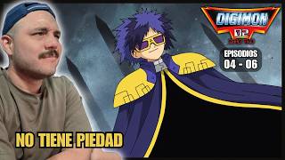 ¡EL EMPERADOR FUE DEMASIADO CRUEL! 😡 | Reacción a DIGIMON ADVENTURE 02 Ep. 04-06 (Primera vez)