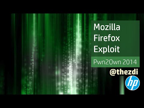 Pwn2Own 2014: Mozilla Firefox Exploit