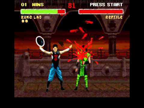 Mortal Kombat 2 (SNES) - All Fatalities 