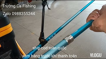 gác cần câu cá cacbon handing 2021 dùng cho cần săn hàng