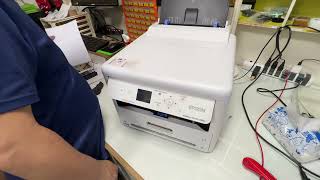 【檢修紀錄】EPSON WF-C5390 032051錯誤 01 #需更換主機板 #因機器狀況不是很好,建議客戶直接換機 20260817