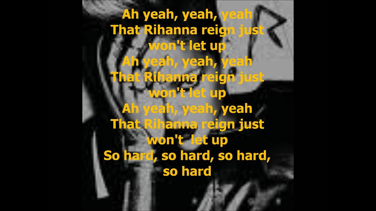 Rihanna Hard Lyrics YouTube
