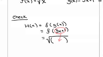 Forming Composite Functions