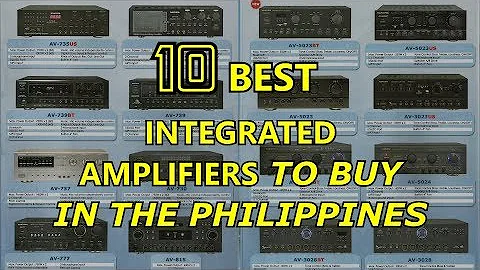 TOP 10 BEST INTEGRATED VIDEOKE AMPLIFIER  IN THE PHILIPPINES- SAKURA,KEVLER,KONZERT.XENON,DB AUDIO