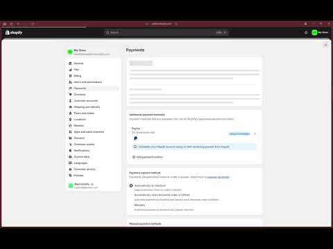 How to Enable PayPal in Shopify