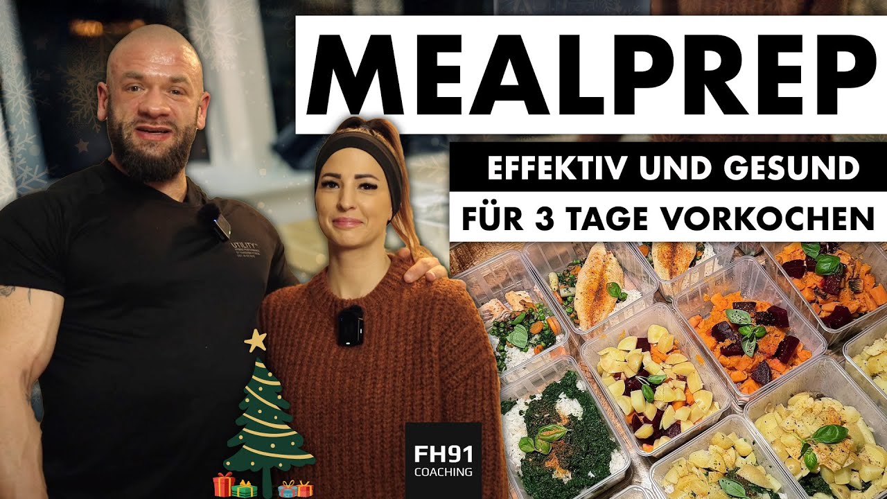 9 Bodybuilding Mahlzeiten in 45 Minuten 🥗🥩 Schnell & Gesund vorkochen - wir zeigen dir, wie es geht!