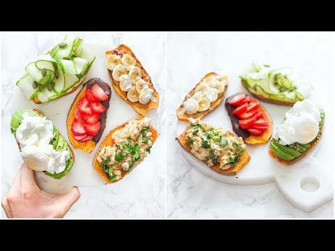 5 SWEET POTATO TOAST Recipes! Easy and Quick!