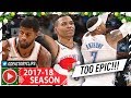 Russell Westbrook, Carmelo Anthony & Paul George BIG 3 Full Highlights vs Hawks (2017.12.22) - EPIC!