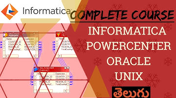 COMPLETE COURSE STRUCTURE OF "INFORMATICA POWERCENTER" and "ORACLE" & "UNIX" IN TELUGU GP INSTITUTE