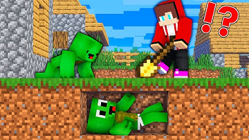 Baby Mikey is dead! JJ Buried ALIVE Baby Mikey in Minecraft Maizen JJ & Mikey Nico Cash Cloudy