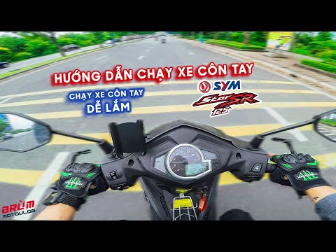 Video Hướng dẫn chạy xe côn tay SYM Star SR 125 | Chạy xe... - youtube