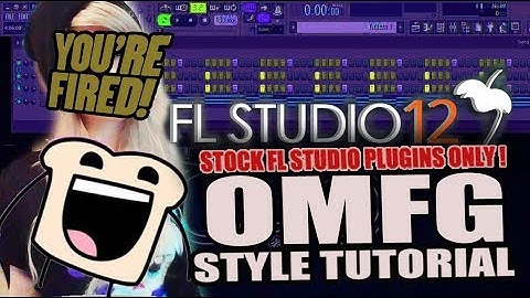 How To Make Music Like OMFG Using Only Stock Plugins [FL Studio 12] + FREE FLP !